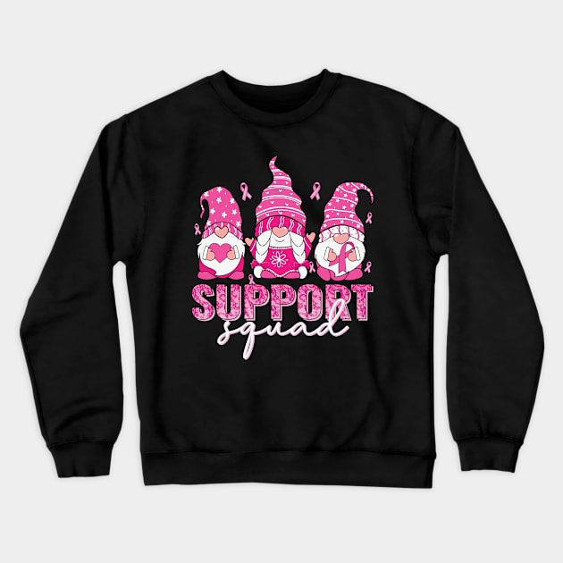 Support Squad Crewneck Sweatshirt by DigitalCreativeArt